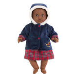 Manteau de vacances Corolle pour poupée bébé, 36cm