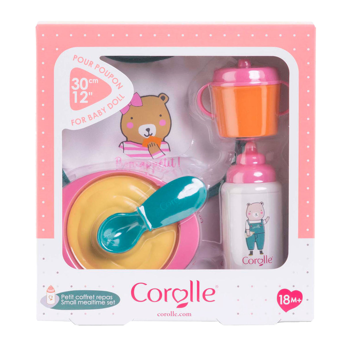 Corolle small meal set for baby doll