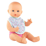 Ensemble accessoires de couches Corolle fleuri pour poupée bébé, 36cm