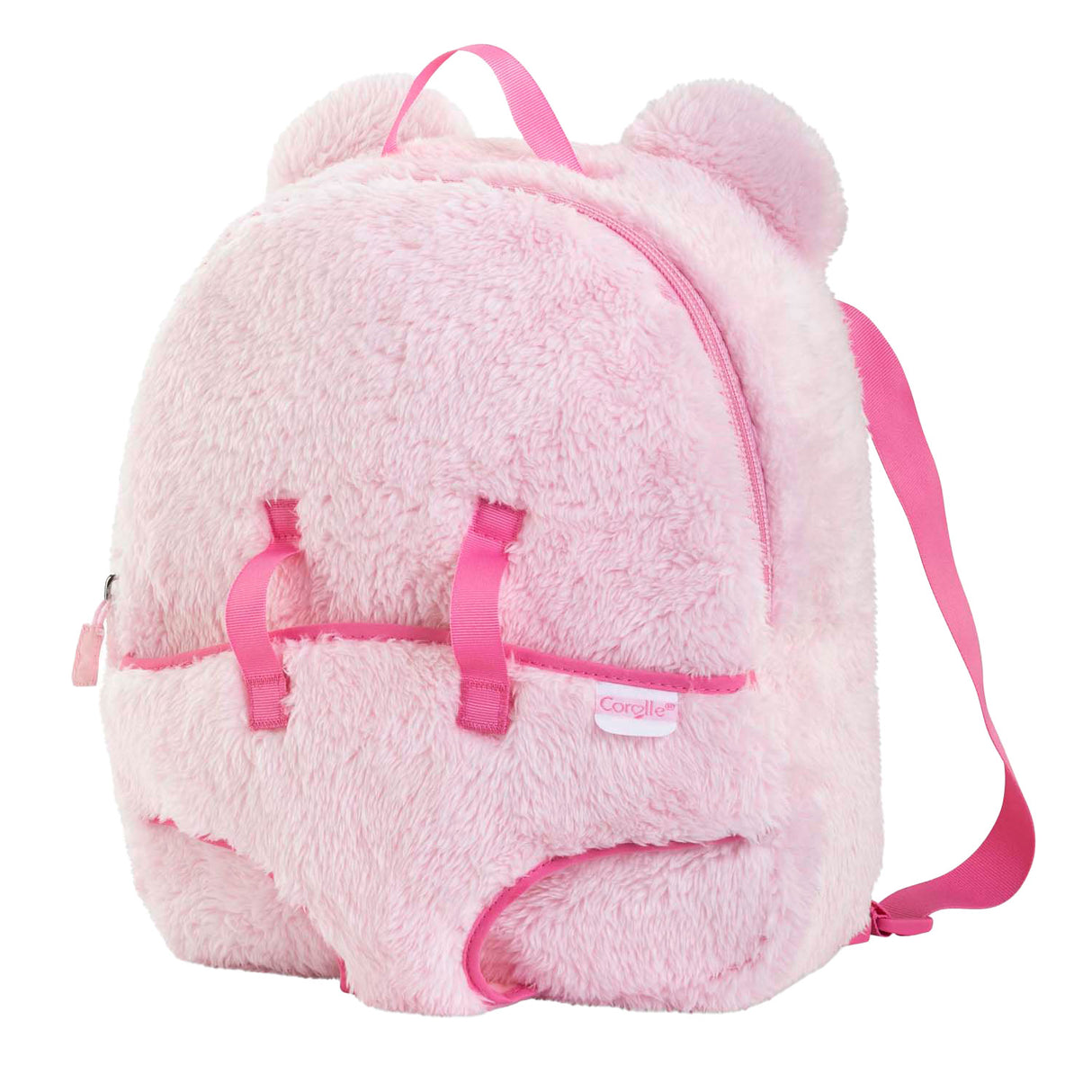 Corolle rosa Plüschpuppe Rucksak, 30cm