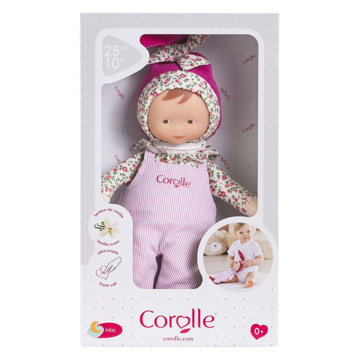 Corolle My DouDou Miss Chic Rose Grenadine Baby Doll - 25cm