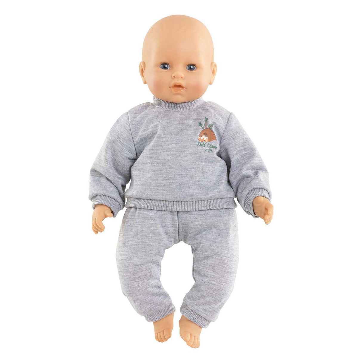 Corolle grey doll jogging suit little explorer - 42cm