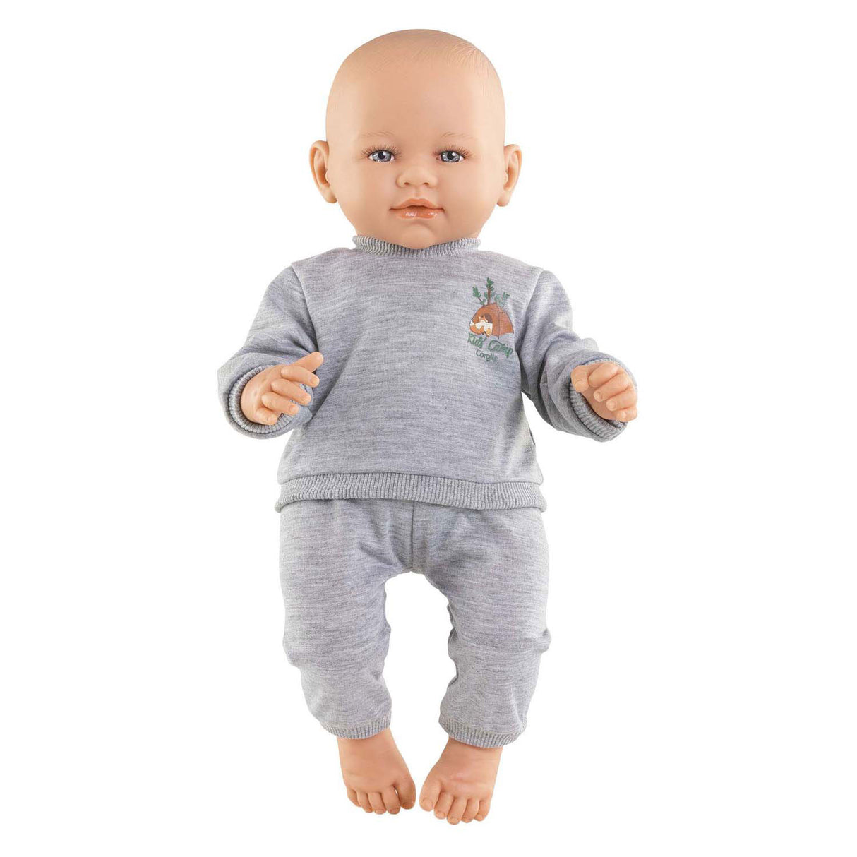 Corolle grey doll jogging suit little explorer - 42cm
