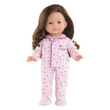 Corolle My Doll Pajamas and Slippers - hearts - 36cm