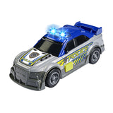 Dickie Police Auto gro mat Liicht an Toun