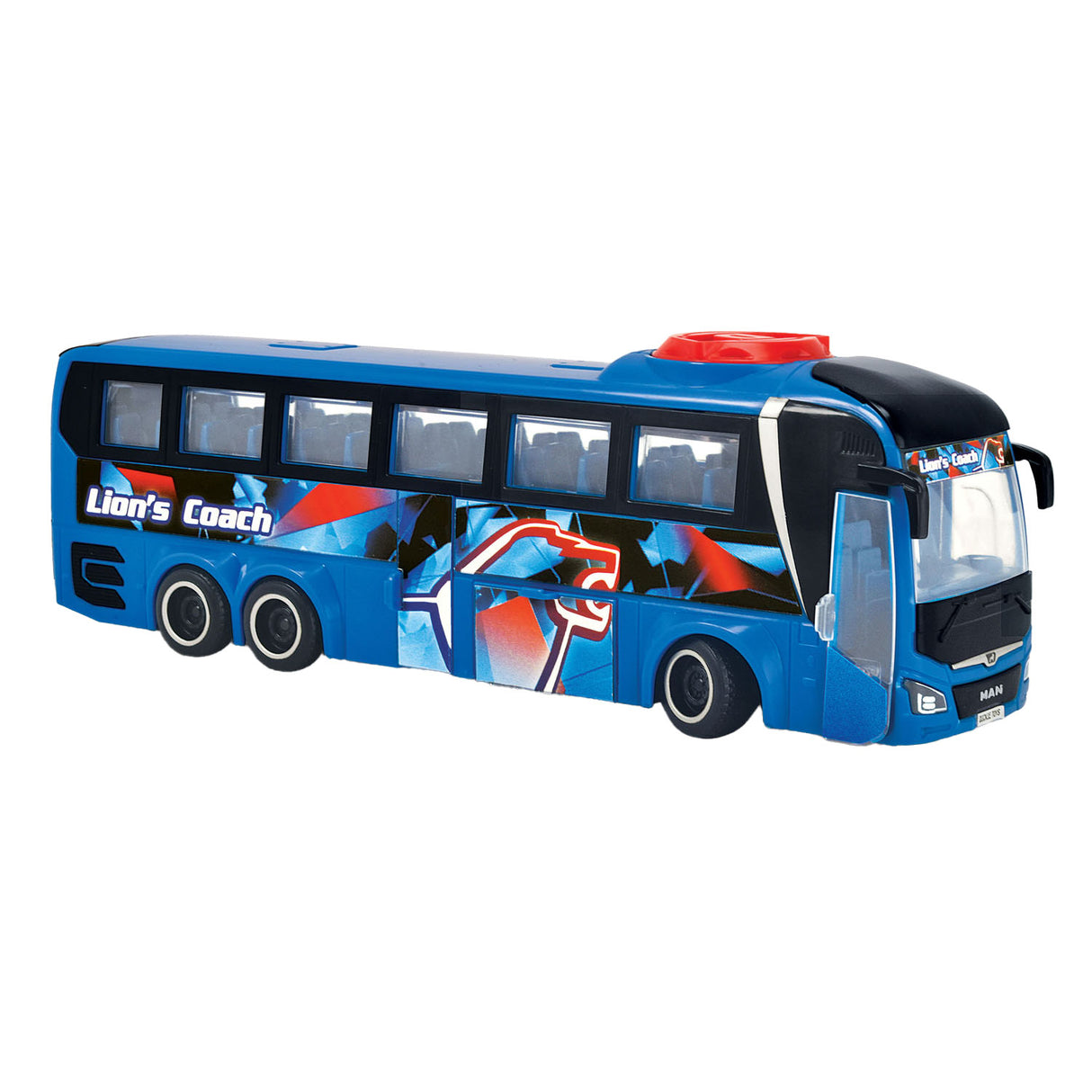 Dickie man lion's coach bus