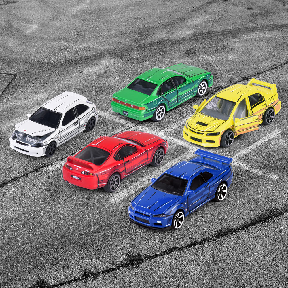 Majorette Japan Series Die-Cast Cars GiftPack, 5st.