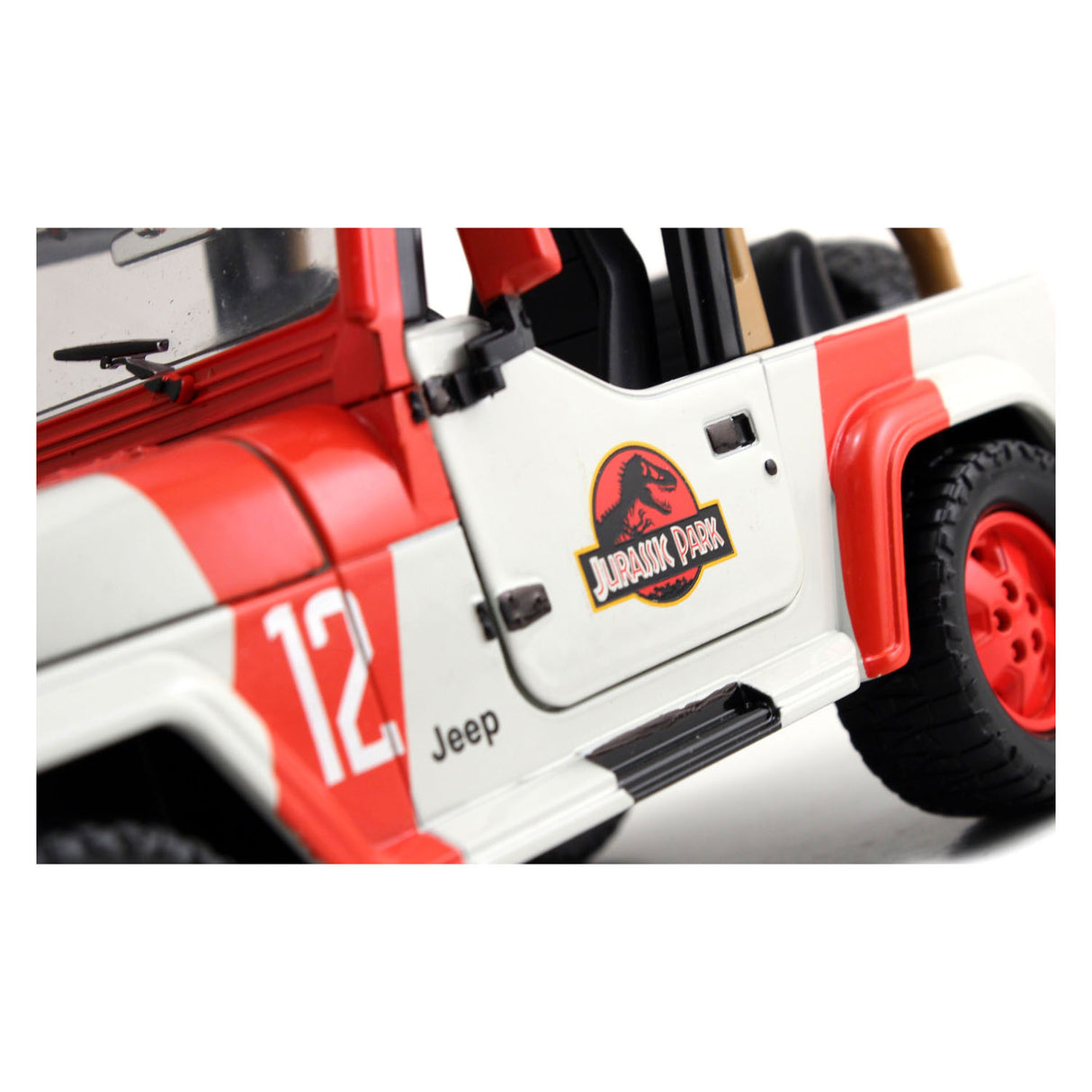 Jada Toys Jada Die Cast Jurassic World 1992 Jeep Wrangler 1:24