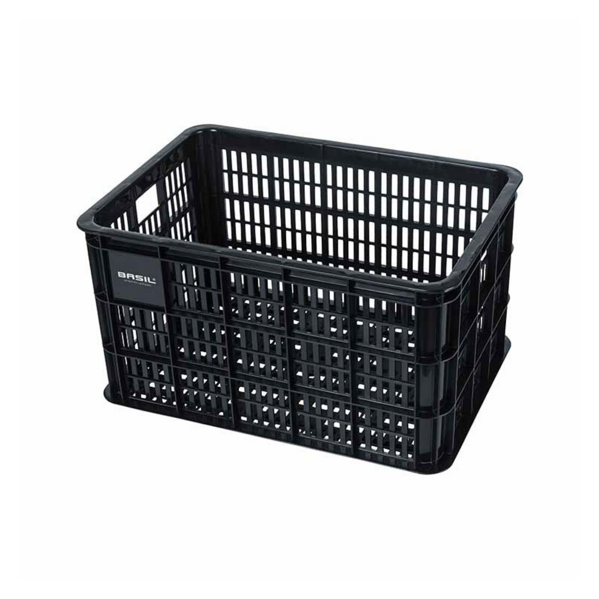 Basil cykellåda L - stor - 40 liter - svart