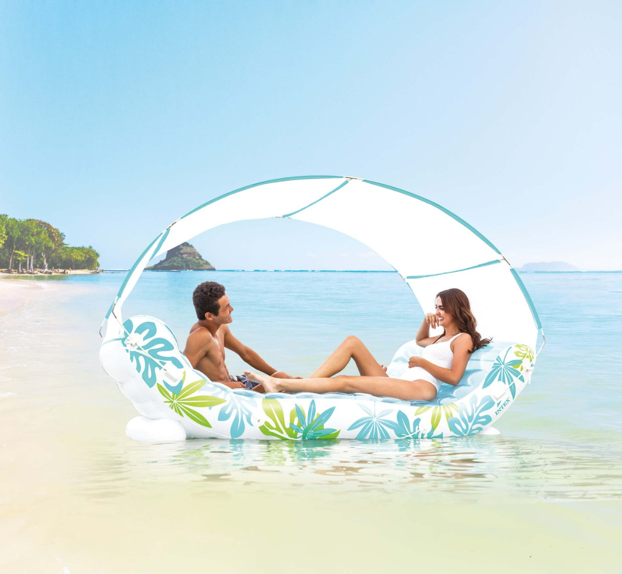 Intex Tropical Canopy Inflatable Lounge