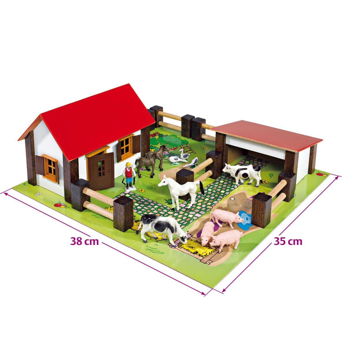 Eichhorn Farm inkl. Djur och tillbehör