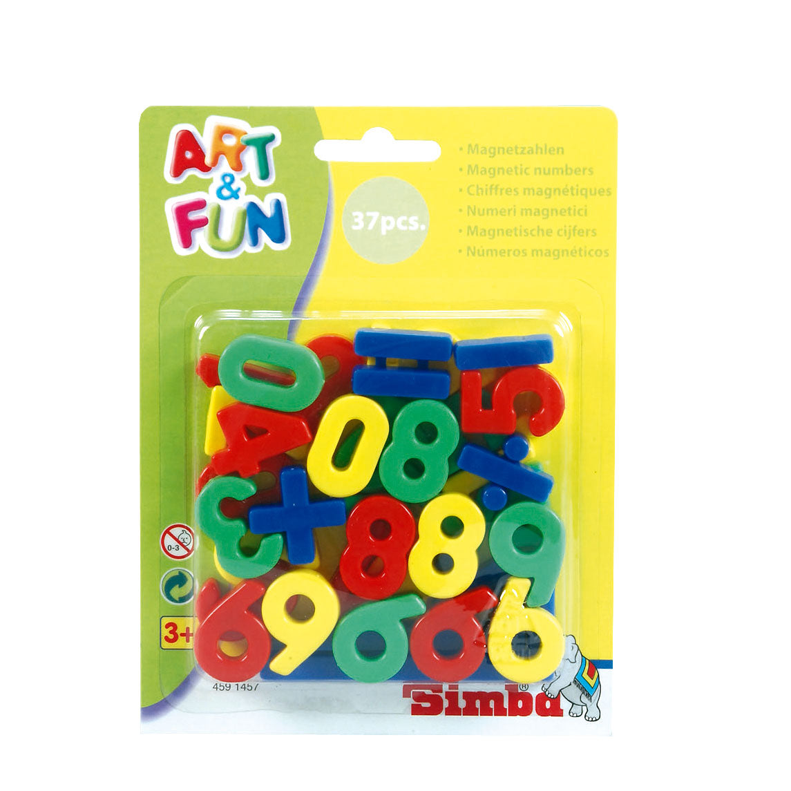 Simba Art and Fun Magnet Figures, 37-piece
