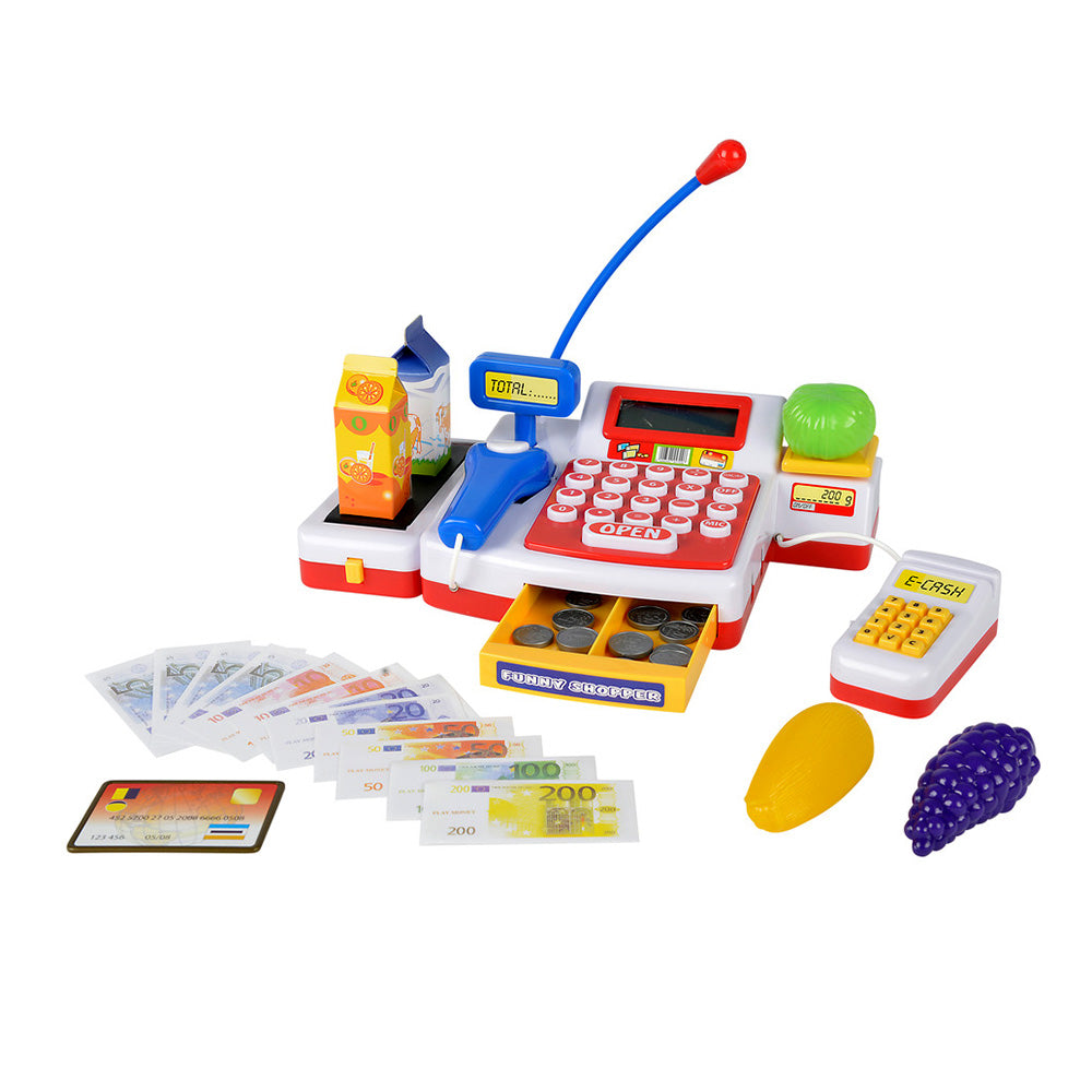 Simba Toy Cash Register med scanner
