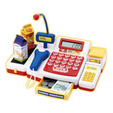 Simba toy cash register with scanner