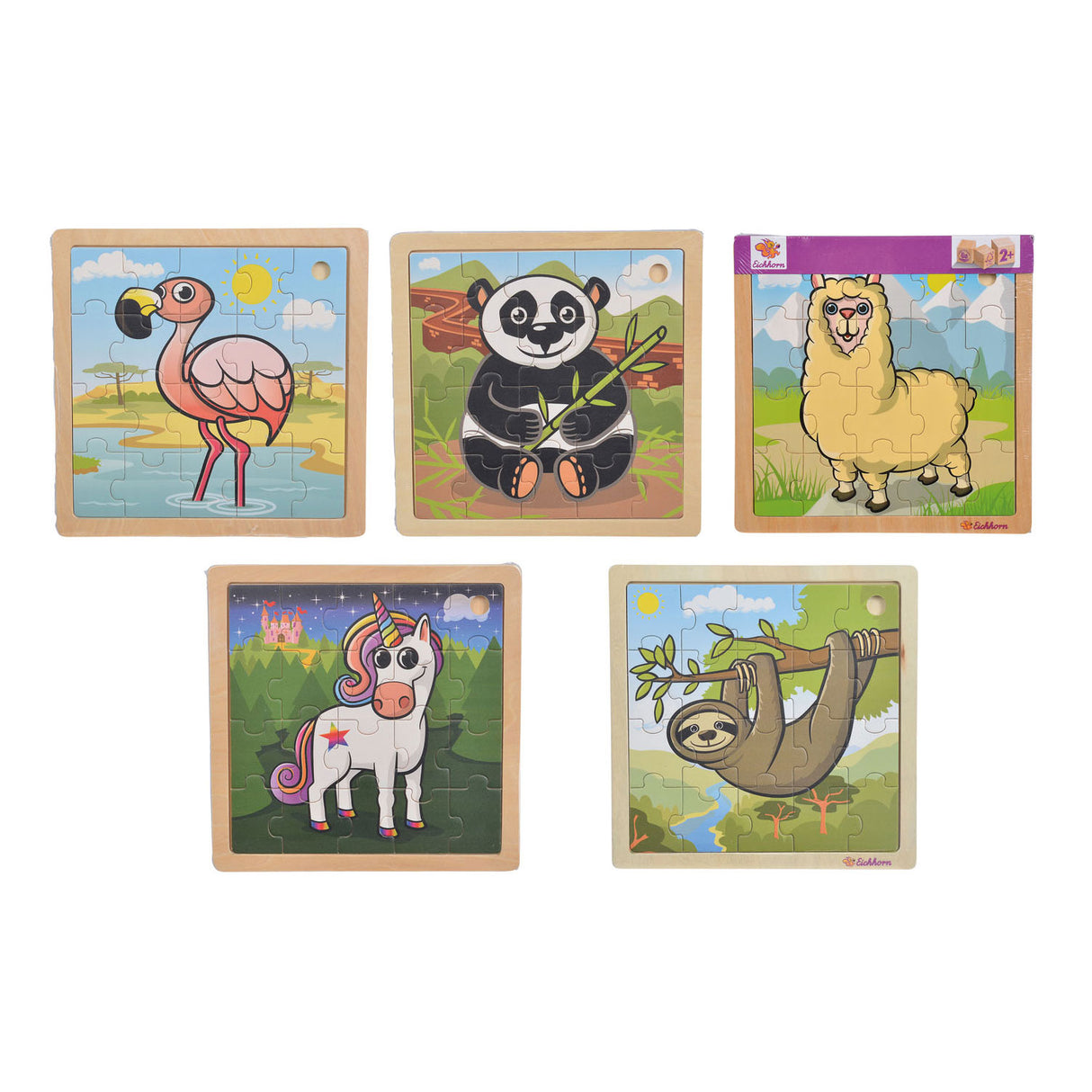 Puzzle di legno di Eichhorn