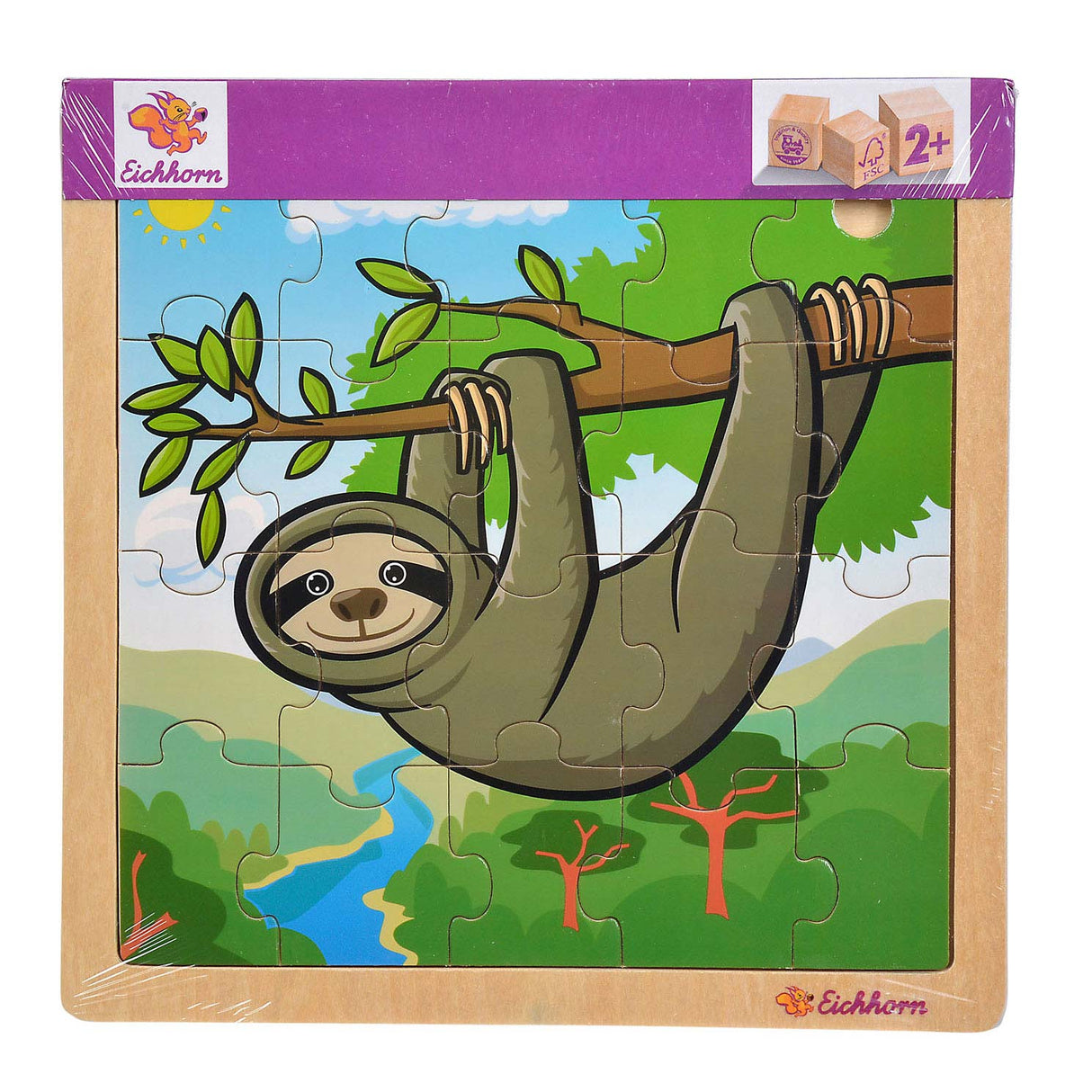 Rompecabezas de madera de Eichhorn