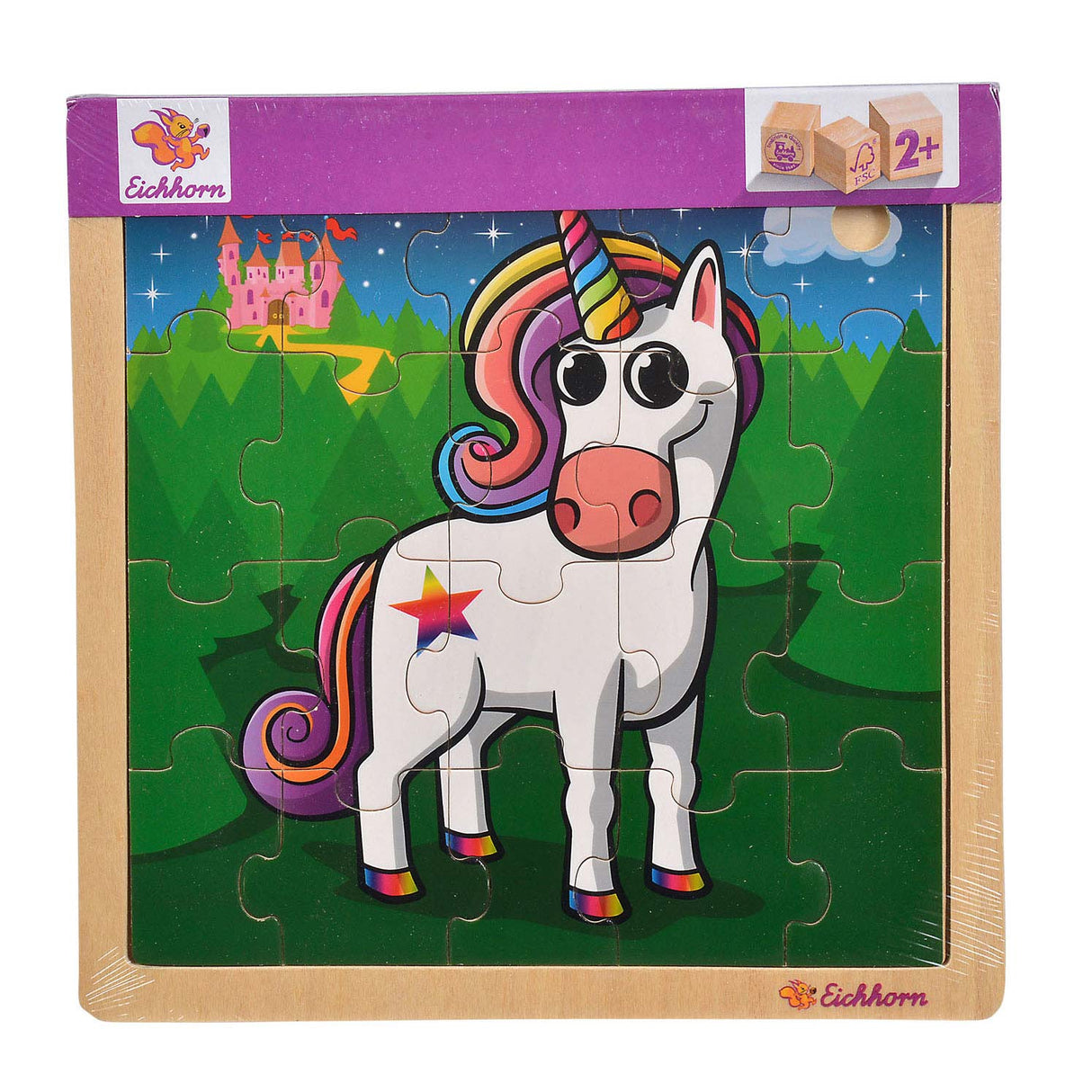 Rompecabezas de madera de Eichhorn