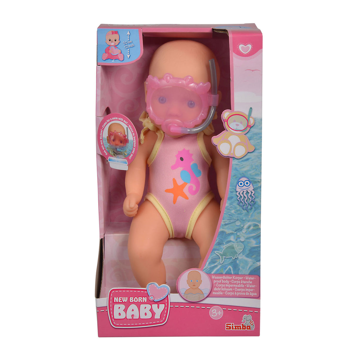 Badpop de bebê recém -nascido