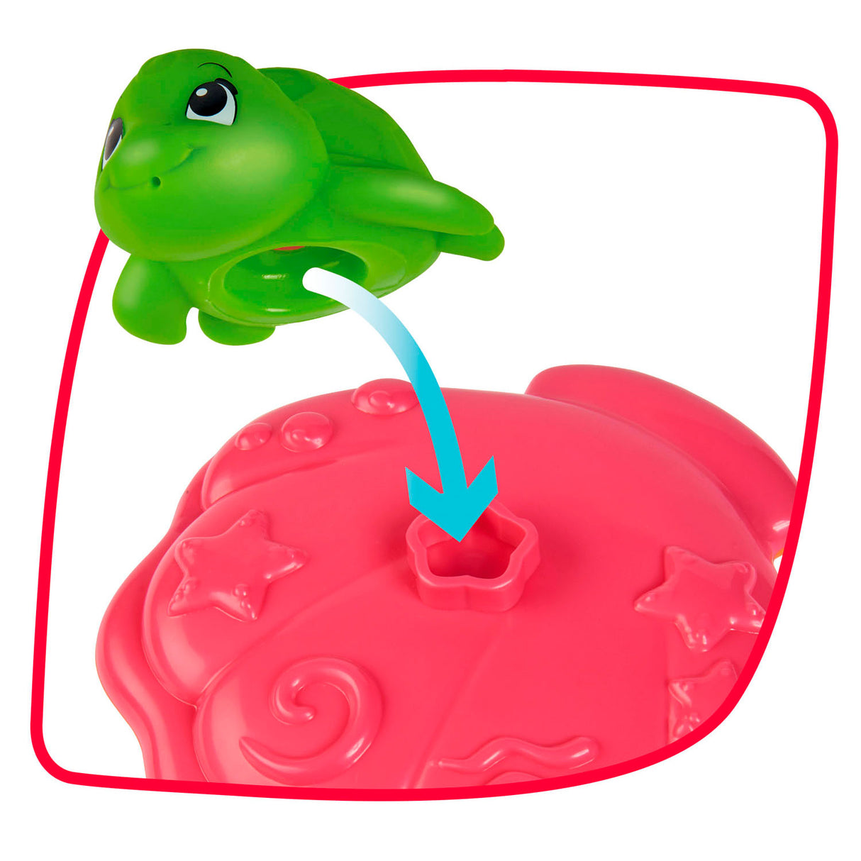 ABC Bath se igra schelp z morskimi živalmi