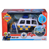 Simba Fireman Sam Police Auto 4x4 med figur