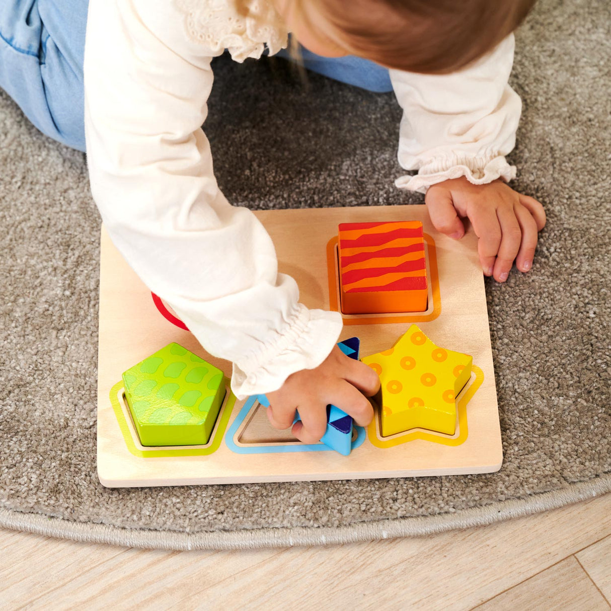 Eichhorn Color Houten Form Puzzle