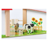 Eichhorn Wooden Farm avec accessoires 20dlg.