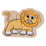 Eichhorn Wooden Animal Puzzle 16 pieces