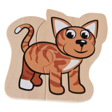 Eichhorn Wooden Animal Puzzle 16 pieces