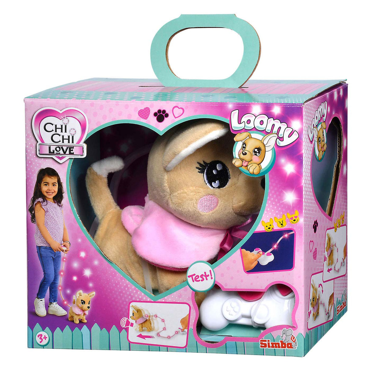 Chi chi love loomy pes hodi z daljinskim upravljalnikom