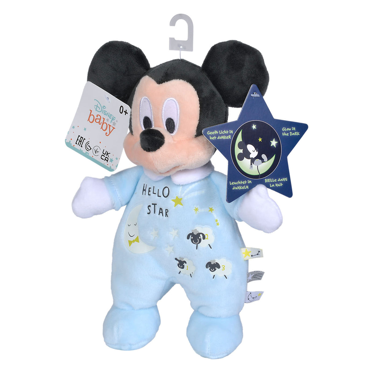 Simba Disney Cution Plahe Mickey Mouse aarm Nuecht, 25cm