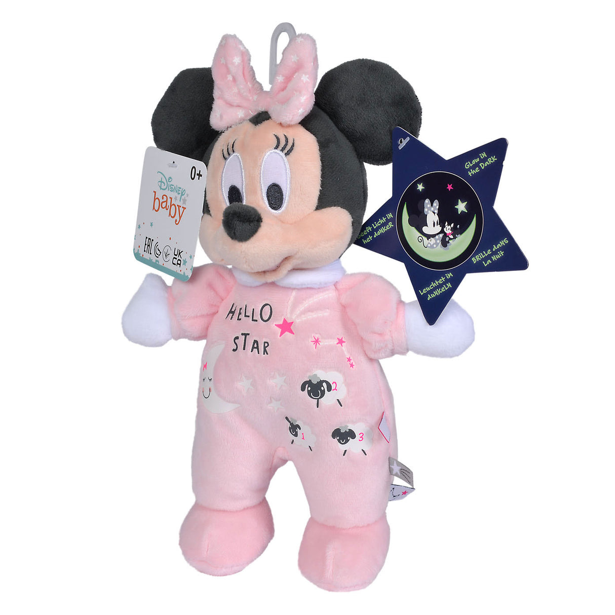 Simba Disney Minnie Gid Starry Nuecht, 25cm