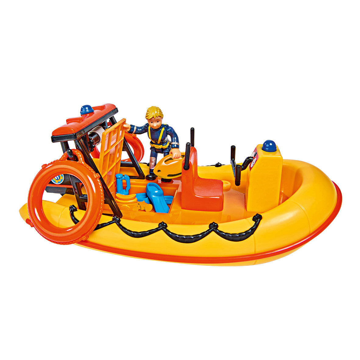 Bateau de sauvetage Simba Neptune avec silhouette
