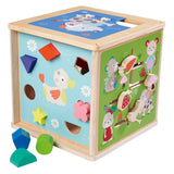 Eichhorn Houten Activities box with shapes