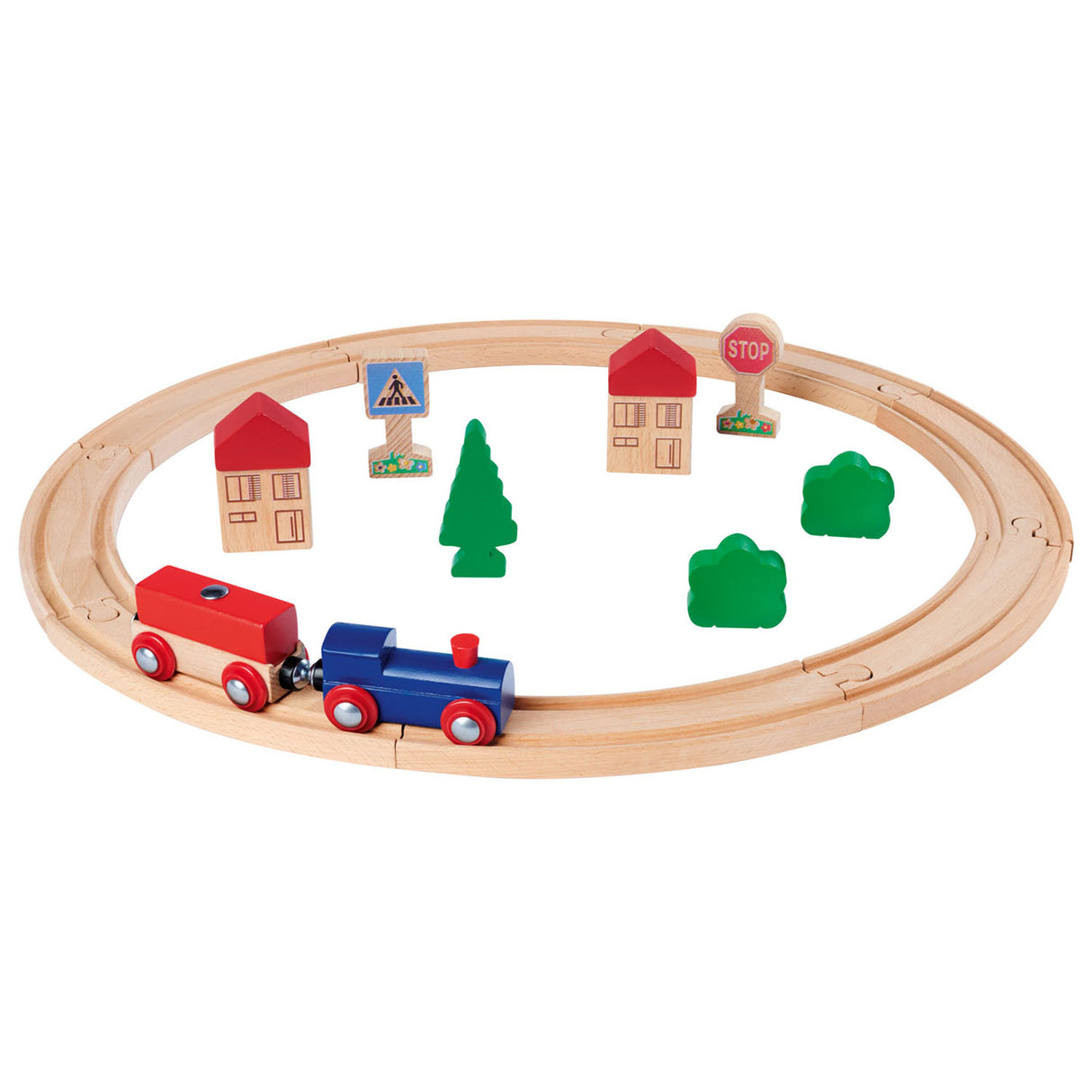 Eichhorn Train Track Playset, 20pcs.