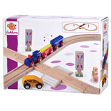 Eichhorn Train Track 8 Figure Playset, 27pcs.