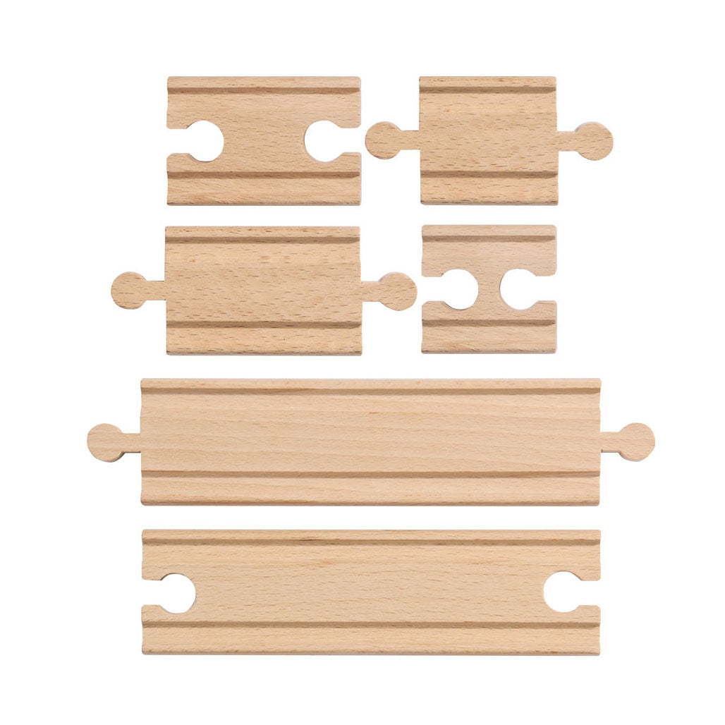 Eichhorn Train Tracks Train Tracks Expansion Set, 6 kpl.