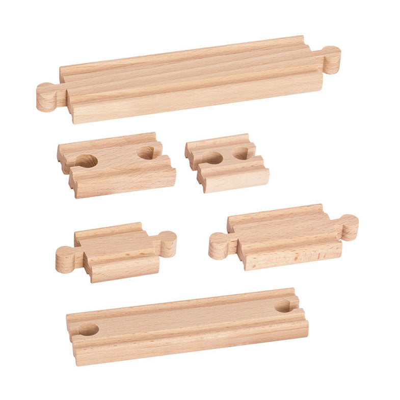 Eichhorn Train Tracks Tracks Expansion Set, 6 pcs.