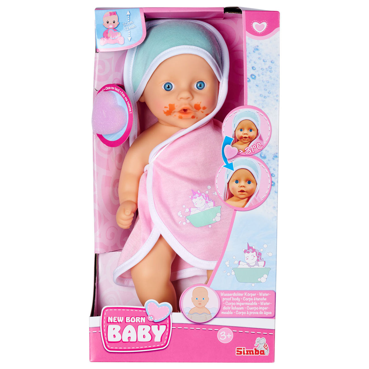 Le nouveau-né Badpop doit prendre un bain