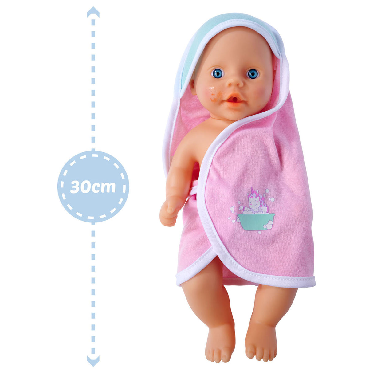 Le nouveau-né Badpop doit prendre un bain