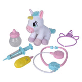 Play veterinária de Simba Set com um abraço de unicórnio