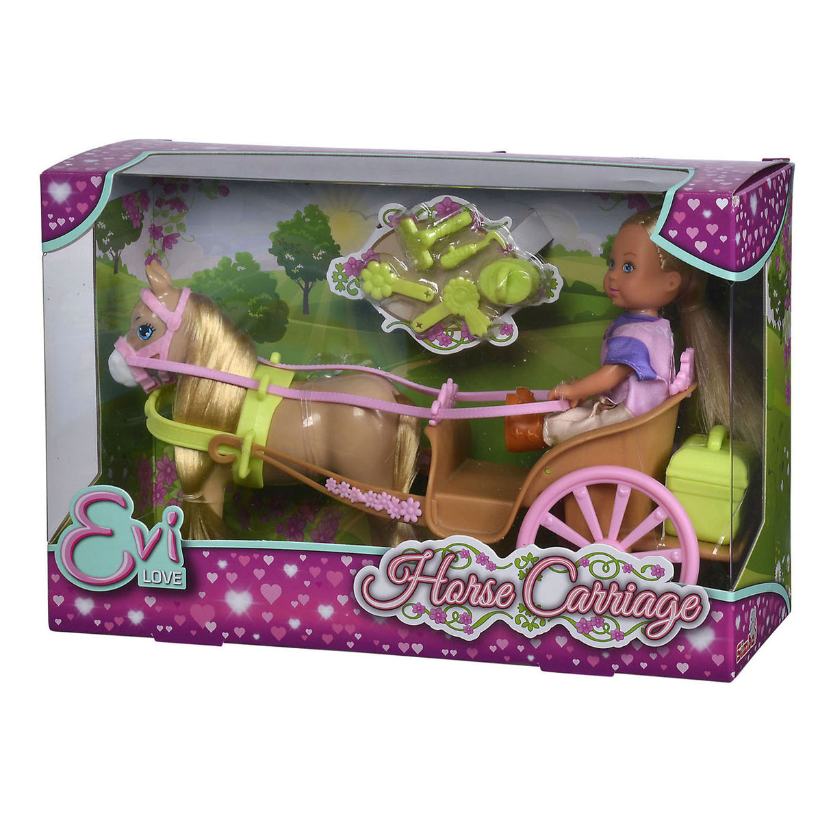 Evi Love Mini Pop Horse and Wagen