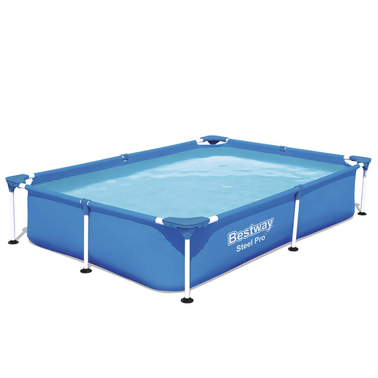 Bestway Swimming Pool Stål rektangel 221