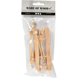 Creativ company ski with poles, size 11x3.8 cm, 3 pairs 1 box
