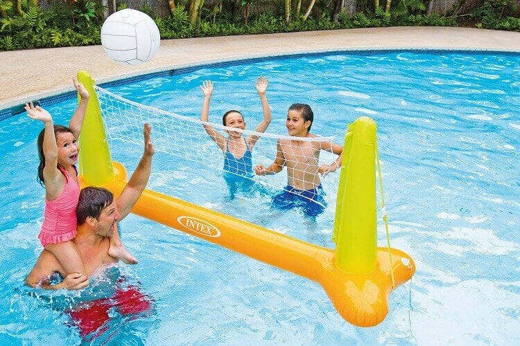 Red de voleibol inflable
