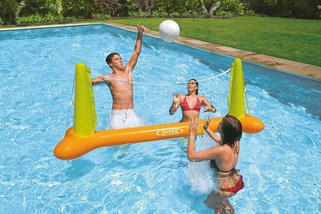 Red de voleibol inflable