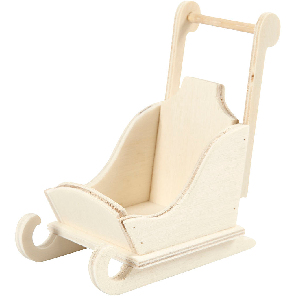 Creativ company sled, size 8x5x9 cm, 1 piece