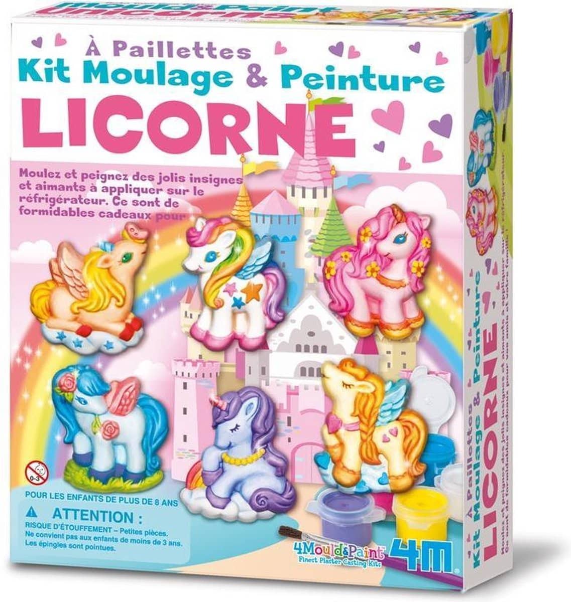 Making 4m unicorn with plaster and painting plaster