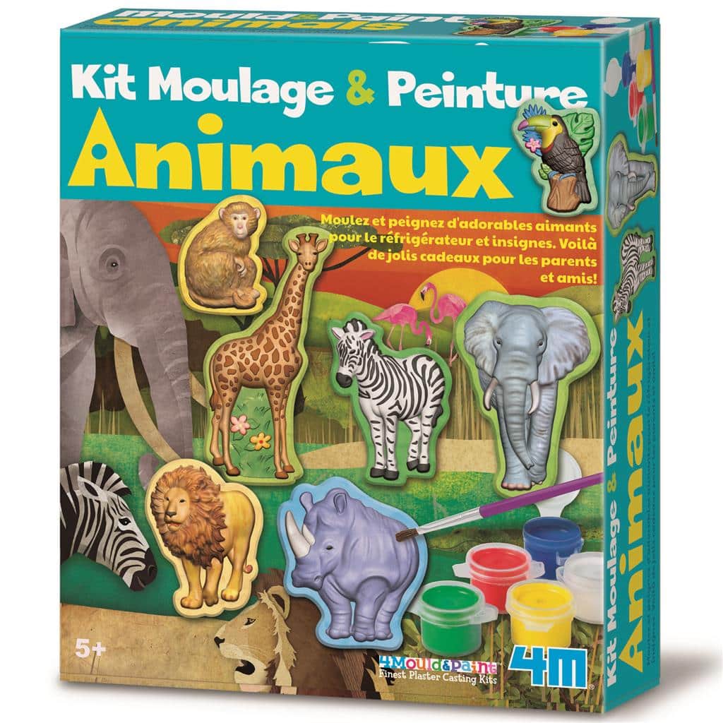 4M Safari Gypsum casting and painting
