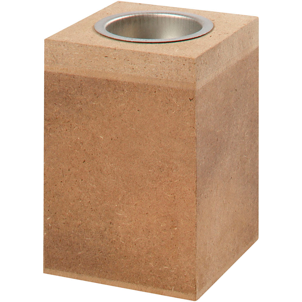 Tee -Lichthalter Holz, 10 cm