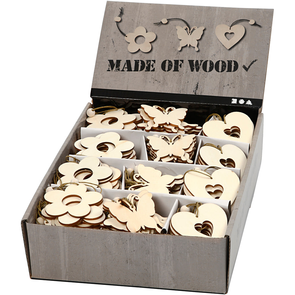Decorate your wooden decoration, 200st.